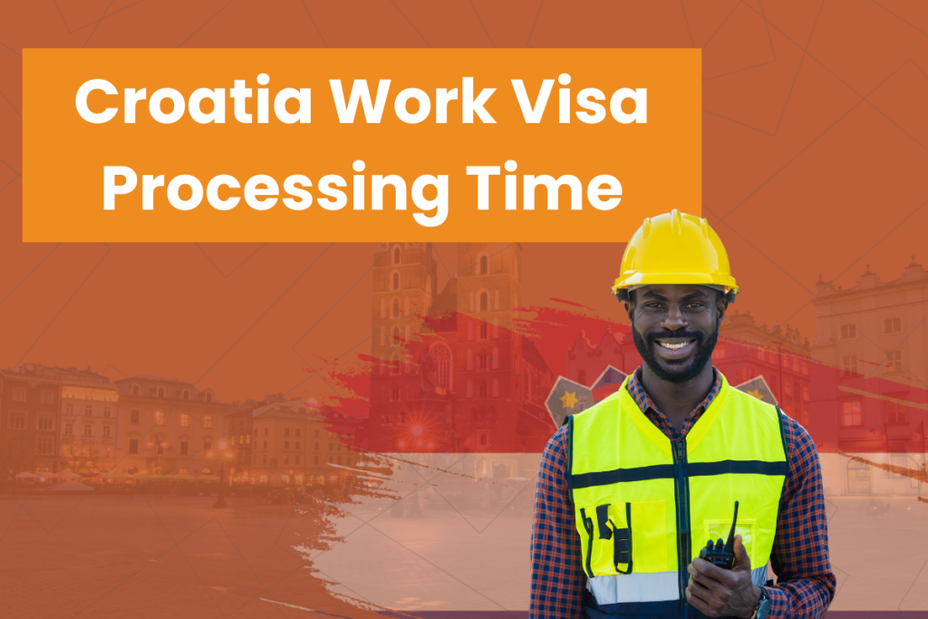croatia work visa processing time