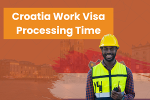 croatia work visa processing time